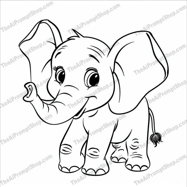 Adorable Baby Animal Illustration AI MidJourney Image Prompt, 8417adorable, Ai, Ai Image Prompt, animal drawing, animal lovers, art for kids, artwork, baby animal, black and white, cartoon style, childrens art, Coloring Pages, cute illustration, detailed illustration, fun, heartwarming, Image Prompt, innocent, kids room, midjourney, nursery decor, playful, Prompt, sweet, wildlife, young animal