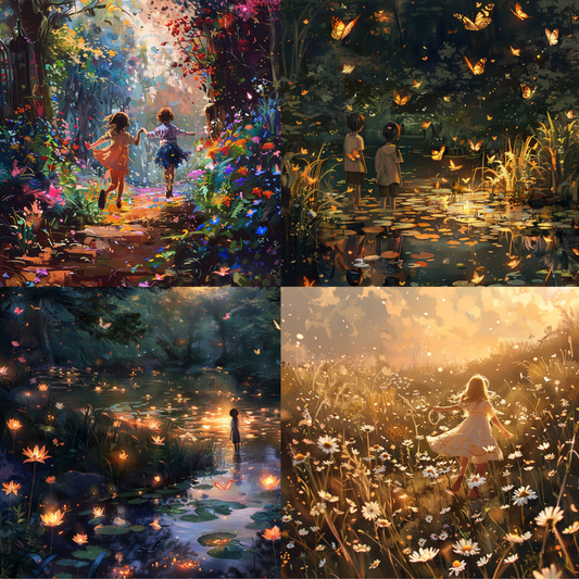 AI MidJourney Image Prompt, Whispering Nature Panoramas, 4924Butterfly effect, chat gpt, chat gpt prompts, chatgpt, chatgpt prompts, Enchanted forests, Ethereal landscapes, Flora and fauna, Luminous flora, Magical twilight, midjourney, Pastel dreamscapes, Radiant nature, Serene water reflections, Storybook Illustrations, Sun-kissed clearings