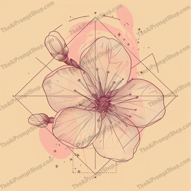 Artistic Floral Illustration AI MidJourney Image Prompt, 9087 Florals, midjourney, floral, illustration, line art, watercolor, modern art, geometric shapes, elegant, sophisticated, abstract, botanical, decorative, flowers, artistic, creative, stylish, design, artwork, contemporary, beauty, delicate, Midjourney, Ai, Ai Image Prompt, Image Prompt, Prompt