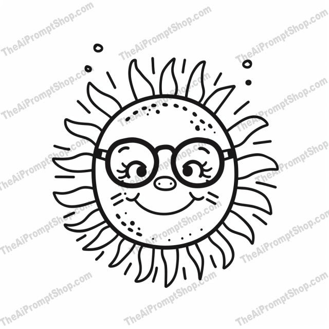 Cute Kawaii Doodle AI MidJourney Image Prompt, 9626 Animals, midjourney, kawaii, doodle, cute, illustration, ice cream, cupcake, sun, cat, basket, line art, black and white, simple, whimsical, adorable, fun, childlike, innocent, playful, food, animal, character, Midjourney, Ai, Ai Image Prompt, Image Prompt, Prompt