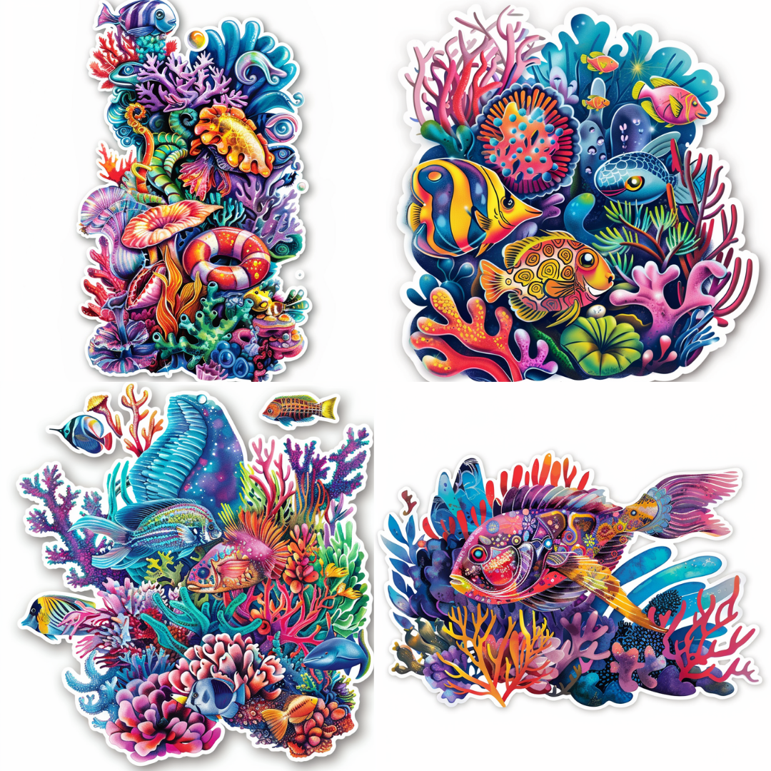 illustration in a colorful style created from an AI image prompt.