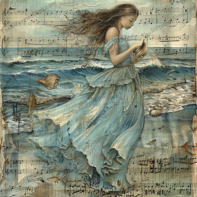 Dreamy Music-Inspired Art AI MidJourney Image Prompt, 9439 Character Art, midjourney, whimsical, music, fantasy, nature, ethereal, dreamy, flowing dresses, charming characters, enchanting, fairytale, beautiful, surreal, delicate, artistic, imaginative, creative, colorful, magic, mystical, serene, Midjourney, Ai, Ai Image Prompt, Image Prompt, Prompt