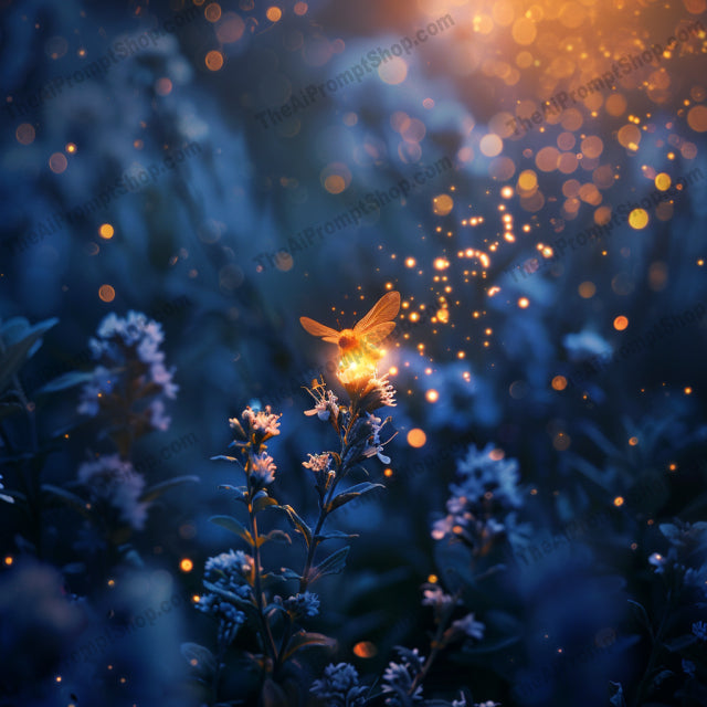 Magical Night Insect AI MidJourney Image Prompt, 8938 Animals, midjourney, magical, night, insect, dragonfly, firefly, hummingbird, ladybug, digital art, glow, ethereal, dreamy, background, sparkling lights, foliage, vibrant colors, enchanting, serene, atmosphere, wildlife, nature, Midjourney, Ai, Ai Image Prompt, Image Prompt, Prompt
