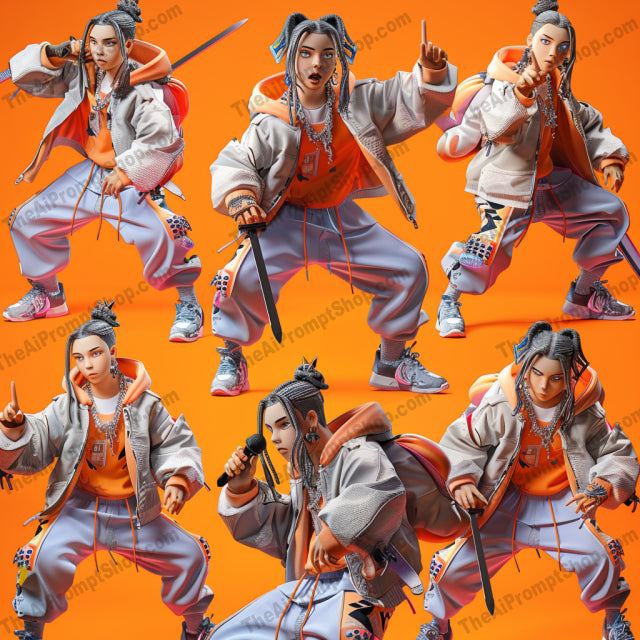 Street Style Fashion AI MidJourney Image Prompt, 8726 Clothing, Fashion & Accessories, midjourney, street style, fashion, urban, trendy, colorful clothing, hip-hop, youthful, bold colors, patterns, unique accessories, vibrant, eclectic, creative outfits, statement fashion, fashion design, urban wear, contemporary, trendsetting, dynamic, expressive, Midjourney, Ai, Ai Image Prompt, Image Prompt, Prompt