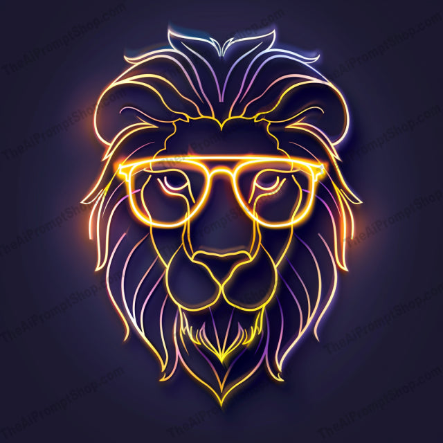 Neon Animal Art AI MidJourney Image Prompt, 9277 Animals, midjourney, neon, animal art, modern illustration, vibrant colors, contemporary, eagle, cat, lion, headphones, sunglasses, digital art, graphic design, wildlife, colorful, artwork, glowing, electric, feline, avian, glasses, neon lights, Midjourney, Ai, Ai Image Prompt, Image Prompt, Prompt