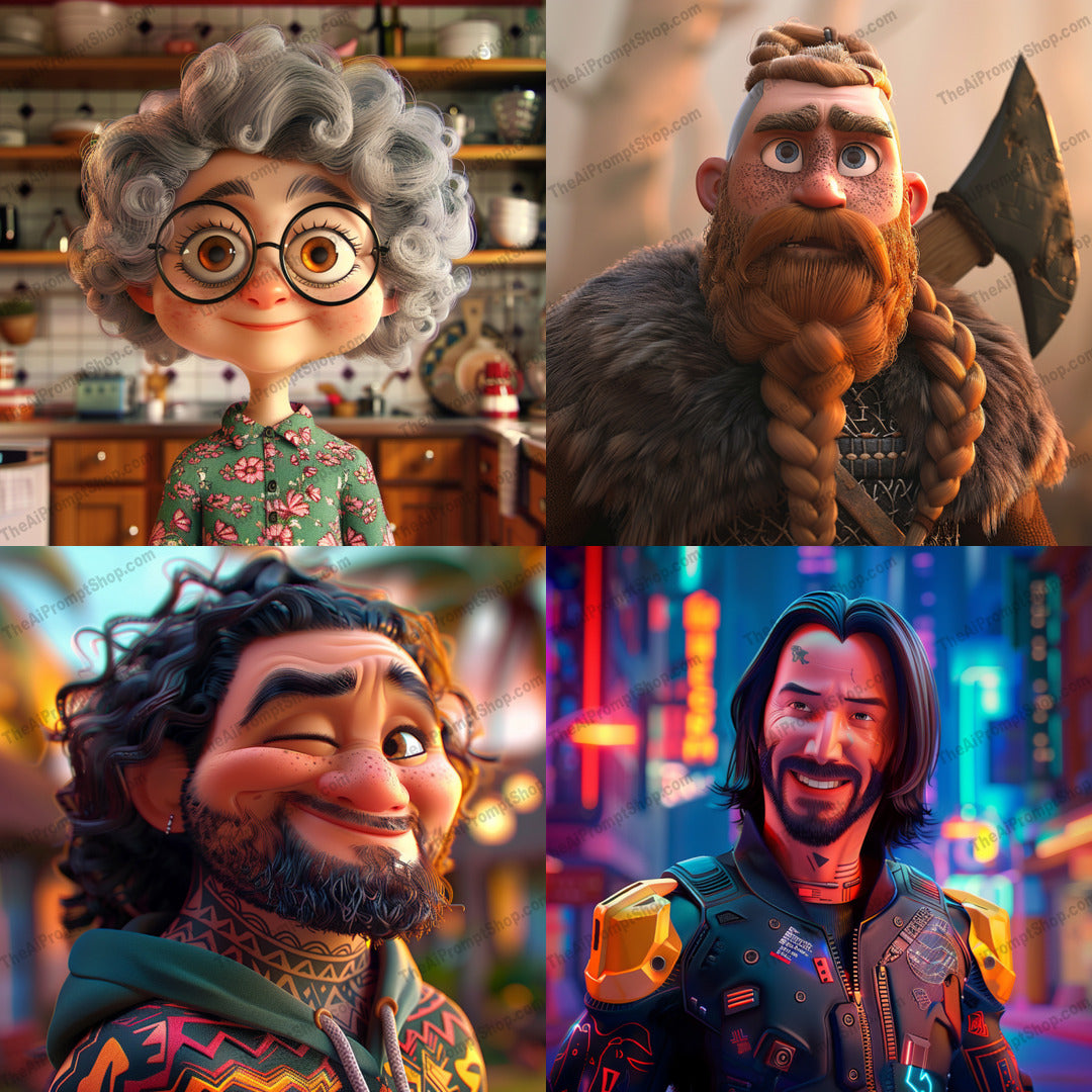 Diverse Character Portraits AI MidJourney Image Prompt, 8902 Character Art, midjourney, character, portraits, diverse, unique, style, details, visual, appeal, personality, project, design, creative, art, digital, fantasy, costume, eclectic, striking, characters, expressions, Midjourney, Ai, Ai Image Prompt, Image Prompt, Prompt