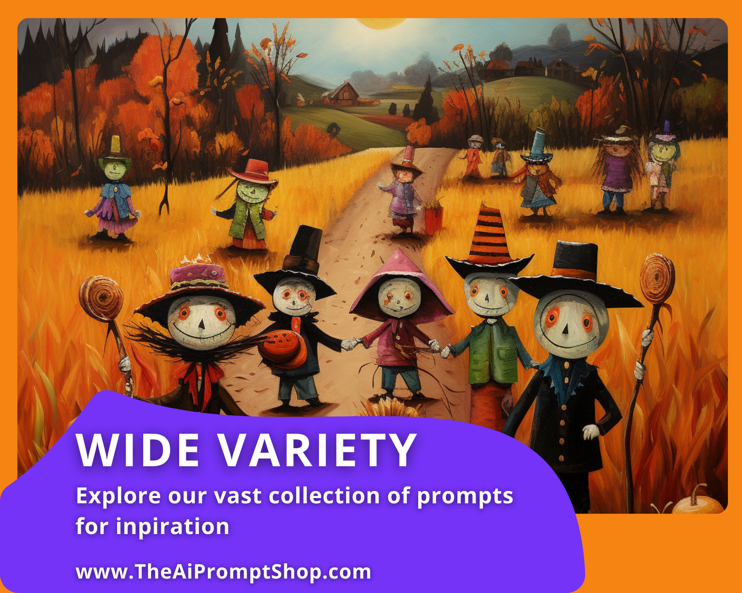 AI Image Prompts for Fall Harvest