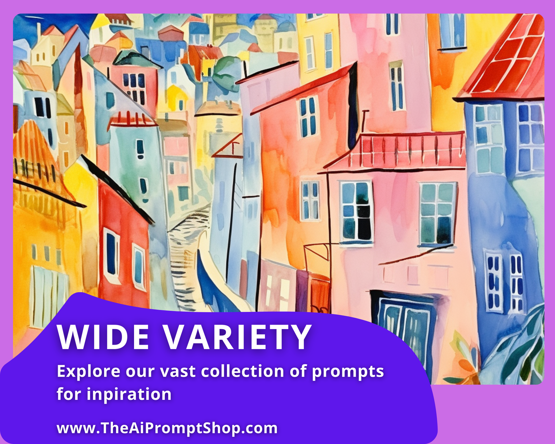 AI Image Prompts for Watercolor Art