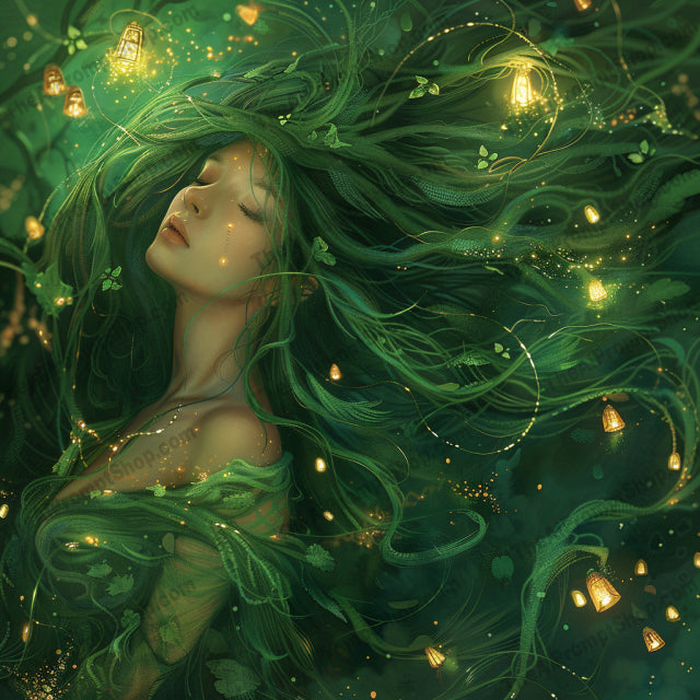 Ethereal Women in Nature AI MidJourney Image Prompt, 8977 Portraits & People, midjourney, ethereal, woman, nature, flowers, water, leaves, celestial, magical, illustration, artwork, fantasy, mystical, surreal, enchanting, colorful, detailed, beauty, dreamy, mythical, whimsical, Midjourney, Ai, Ai Image Prompt, Image Prompt, Prompt