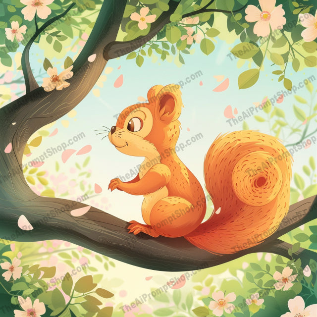 Whimsical Woodland Creatures AI MidJourney Image Prompt, 9541 Storybook Illustrations, midjourney, woodland, animals, cute, hedgehog, bunny, squirrel, puppy, vibrant, whimsical, illustration, nature, charming, enchanting, playful, colorful, environment, forest, wildlife, character, adorable, Midjourney, Ai, Ai Image Prompt, Image Prompt, Prompt