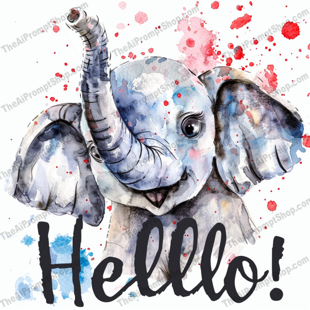 Watercolor Animals with Words AI MidJourney Image Prompt, 9296 Animals, midjourney, watercolor, animals, puppy, kitten, elephant, bunny, whimsical, colorful, cute, playful, children, art, decor, painting, illustration, adorable, phrase, word art, fun, cheerful, Midjourney, Ai, Ai Image Prompt, Image Prompt, Prompt