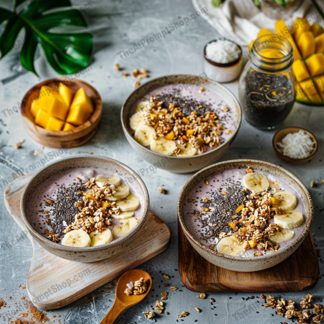Delicious Breakfast Spread AI MidJourney Image Prompt, 9508 Food, midjourney, breakfast, delicious, food, pancakes, crepes, healthy, brunch, morning, fresh, savory, sweet, fruit, gourmet, meal, culinary, berries, smoothie bowl, yogurt, juice, snack, Midjourney, Ai, Ai Image Prompt, Image Prompt, Prompt