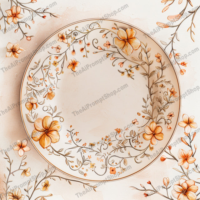 Elegant Vintage Porcelain AI MidJourney Image Prompt, 8171aesthetic, antique, artwork, beautiful, charm, classic, classical, craftsmanship, delicate, design, elegant, floral, intricate, ornatemidjourney, pattern, soft colors, sophisticated, timeless, vintage porcelain