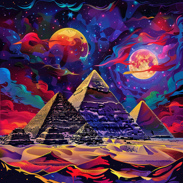 Neon Glow World Wonders AI MidJourney Image Prompt, 8823 Animals, midjourney, neon, world wonders, Eiffel Tower, Great Wall of China, Pyramids of Egypt, Taj Mahal, vibrant colors, digital illustration, surreal, night scene, landmarks, travel, tourism, cityscape, architecture, reflection, futuristic, artistic, colorful, glow, Midjourney, Ai, Ai Image Prompt, Image Prompt, Prompt
