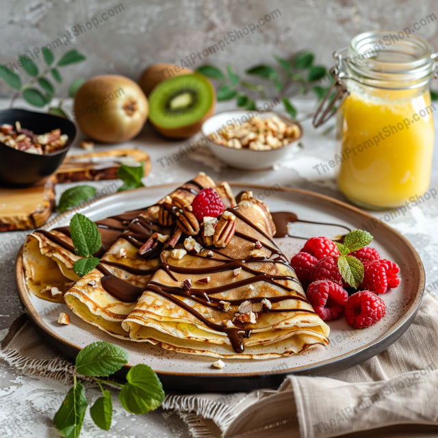 Delicious Breakfast Spread AI MidJourney Image Prompt, 9508 Food, midjourney, breakfast, delicious, food, pancakes, crepes, healthy, brunch, morning, fresh, savory, sweet, fruit, gourmet, meal, culinary, berries, smoothie bowl, yogurt, juice, snack, Midjourney, Ai, Ai Image Prompt, Image Prompt, Prompt