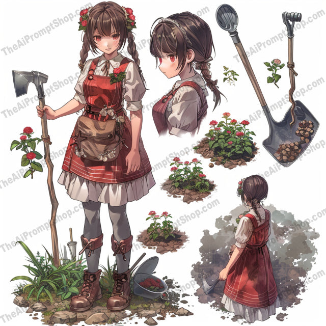 AI MidJourney Image Prompt, Fantasy Chef Chronicles, 4951Anime cooking adventures, Art of cuisine, chat gpt, chat gpt prompts, chatgpt, chatgpt prompts, Chef's journey, Cooking with passion, Culinary warrior, Epicurean character design, Fantasy kitchenware, Gastronomic quests, Gourmet battle attire, Herbal harvest, midjourney, Storybook Illustrations