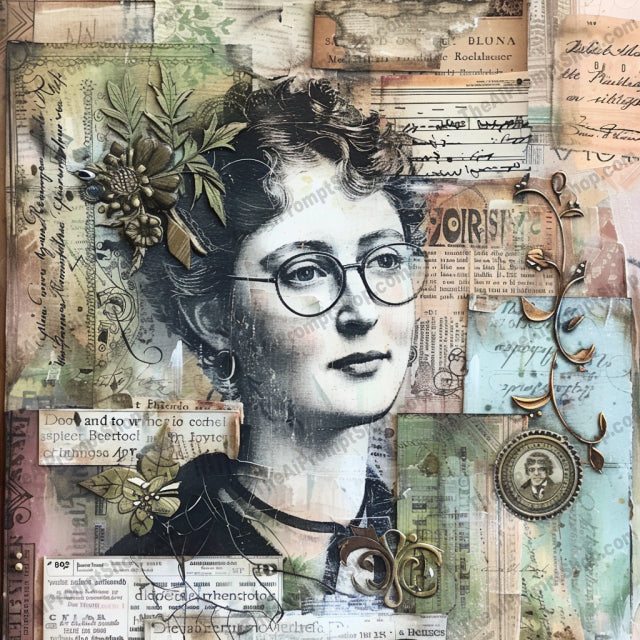 Vintage Mixed Media Artwork AI MidJourney Image Prompt, 8742 Landscapes & Paintings, midjourney, vintage, mixed media, dance, floral, culinary, sepia, artwork, nostalgic, historical, artistic, intricate, textured, collage, expression, patterns, thematic, creative, elegant, timeless, detailed, Midjourney, Ai, Ai Image Prompt, Image Prompt, Prompt