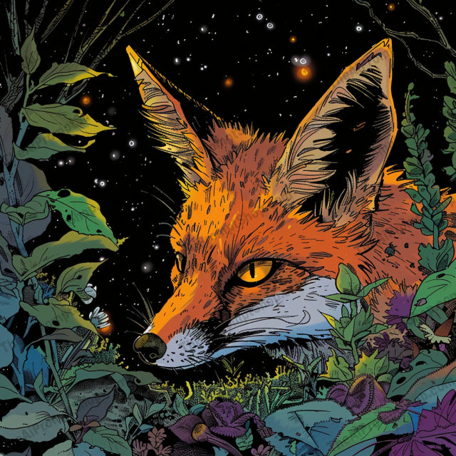 Vibrant Animal Illustrations AI MidJourney Image Prompt, 8195art, background, bold colors, character, compositionmidjourney, detailed, drawing, dynamic lines, expressive, intricate shading, scene, single image, stylized, vibrant, vintage animal illustration, vintage-inspired artwork