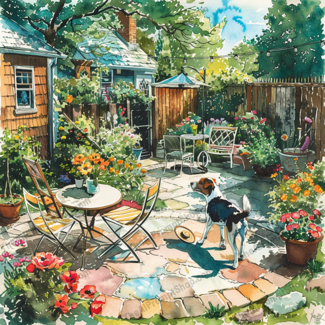 Serene Outdoor Moments AI MidJourney Image Prompt, 9341 Landscapes & Paintings, midjourney, watercolor, outdoor, nature, serene, peaceful, couples, friends, cherry blossom, tree shade, bicycles, gardens, relaxing, picnic, flowers, patio, conversation, birds, spring, summer, leisure, Midjourney, Ai, Ai Image Prompt, Image Prompt, Prompt