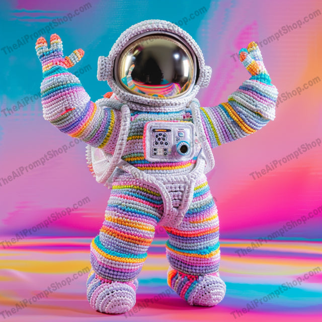 Colorful Crochet Creations AI MidJourney Image Prompt, 9340 Animation & Cartoons, midjourney, crochet, colorful, yarn, handmade, knitting, crocheted toy, whimsical, playful, craft, art, creative, design, multicolored, cute, adorable, soft, crochet art, vibrant, crafting, kids, decor, rainbow, amigurumi, fiber art, crochet design, Midjourney, Ai, Ai Image Prompt, Image Prompt, Prompt