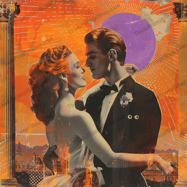 Vintage Romance and Leisure AI MidJourney Image Prompt, 9410 Portraits & People, midjourney, vintage, romance, retro, nostalgic, vibrant, bright colors, 1950s, ice cream, guitar, couple, sunshine, summer, beach, floral, fashion, leisure, love, outdoor, classic, artistic, Midjourney, Ai, Ai Image Prompt, Image Prompt, Prompt
