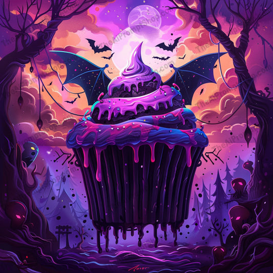 Cosmic Neon Food Fantasy AI MidJourney Image Prompt, 8038AI image prompts, artistic exploration, colorful food art, cosmic creations, cosmic food art, cosmic illustrations, creative inspiration, creative prompts, fantasy desserts, fantasy food, fantasy food art, food fantasy, food in space, imaginative designs, midjourney, neon vibes, otherworldly food, surreal food, vibrant art