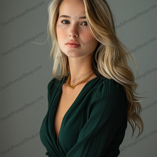 Modern and Elegant Portraits AI MidJourney Image Prompt, 8054classic beauty, contemporary fashion, creative AI tools, creative portraiture, elegant AI prompts, elegant fashion, fashion photography prompts, fashion-forward portraits, lifestyle portraits, midjourney, modern portraits, polished visuals, portrait design, portrait inspiration, professional portraits, refined visuals, sleek aesthetics, sophisticated portraits, stylish AI images, timeless style, versatile prompts