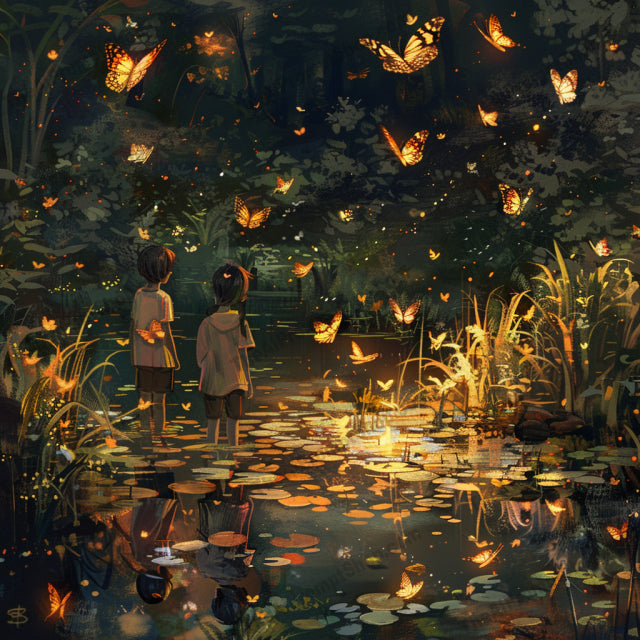 AI MidJourney Image Prompt, Whispering Nature Panoramas, 4924Butterfly effect, chat gpt, chat gpt prompts, chatgpt, chatgpt prompts, Enchanted forests, Ethereal landscapes, Flora and fauna, Luminous flora, Magical twilight, midjourney, Pastel dreamscapes, Radiant nature, Serene water reflections, Storybook Illustrations, Sun-kissed clearings
