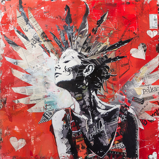 Urban Graffiti Fusion Art AI MidJourney Image Prompt, 8354abstract, Ai, Ai Image Prompt, artistic, bold, collage, colorful, contemporary, creative, dynamic, edge, energetic, expressive, fusion art, graffiti, Image Prompt, Landscapes & Paintings, midjourney, modern, Prompt, street art, surreal, unique, urban, vibrant, visual