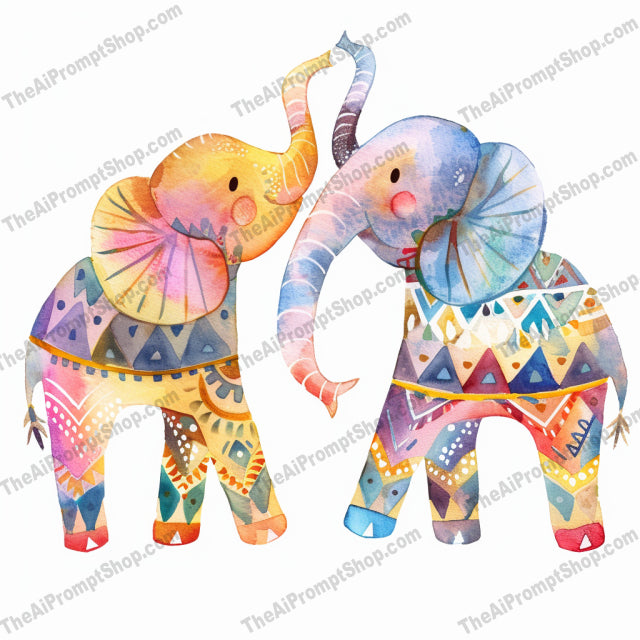 Boho Animal Art AI MidJourney Image Prompt, 8950 Animals, midjourney, boho, watercolor, animals, ethnic patterns, tribal, illustration, elephants, foxes, rabbits, turtles, whimsical, decor, art, colorful, intricate designs, bohemian, patterns, boho animals, creative art, unique designs, ethnic art, decorative, hand-painted, artistic, Midjourney, Ai, Ai Image Prompt, Image Prompt, Prompt