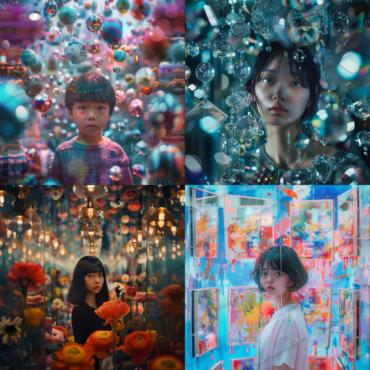 Dreamy Surrealism AI MidJourney Image Prompt, 9290 Fantasy, midjourney, dreamy, surrealism, vibrant colors, intricate details, fantastical, atmospheric, artistic, wonderland, imaginative, magic, ethereal, abstract, whimsical, colorful, mystical, dreamlike, visual art, creative, decorative, unique, imagination, Midjourney, Ai, Ai Image Prompt, Image Prompt, Prompt