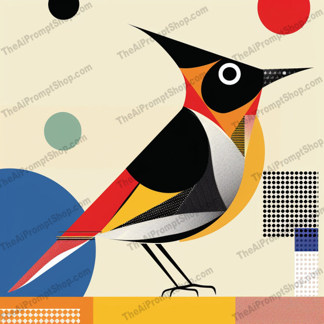 Geometric Animal Art AI MidJourney Image Prompt, 8085abstract animals, abstract prints, animal illustrations, artistic decor, bird art, bold patterns, cat art, colorful decor, contemporary art, creative wall art, fish art, geometric art, geometric shapes, horse art, mid-century modern, midjourney, modern design, playful art, statement pieces