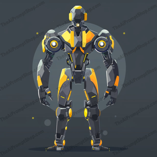 Futuristic Robots AI MidJourney Image Prompt, 9329 Futuristic, midjourney, futuristic, robot, technology, advanced, innovation, engineering, glowing, intricate, components, stylized, lighting effects, detailed, sleek, lines, futuristic design, blue lights, cybernetic, automation, mech, high-tech, Midjourney, Ai, Ai Image Prompt, Image Prompt, Prompt