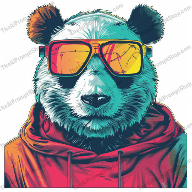Cool Animal Portrait with Sunglasses AI MidJourney Image Prompt, 9270 Animals, midjourney, animal, cool, sunglasses, fashion, stylish, modern, digital illustration, vibrant, trendy, unique art, portrait, high-quality, contemporary, clothing, vector art, detailed, colorful, illustration, fashionable, hipster, Midjourney, Ai, Ai Image Prompt, Image Prompt, Prompt