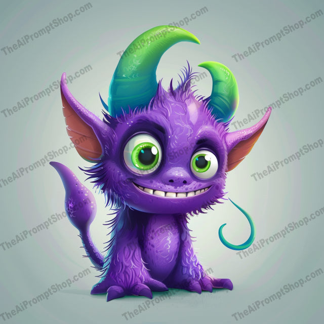 AI MidJourney Image Prompt, Mythical Creature, 4844Bright colors, Cartoonish style, chat gpt, chat gpt prompts, chatgpt, chatgpt prompts, Cheerful monsters, Digital creature concept, Dynamic poses, Fantasy creature design, midjourney, Mythic whimsy, Scary