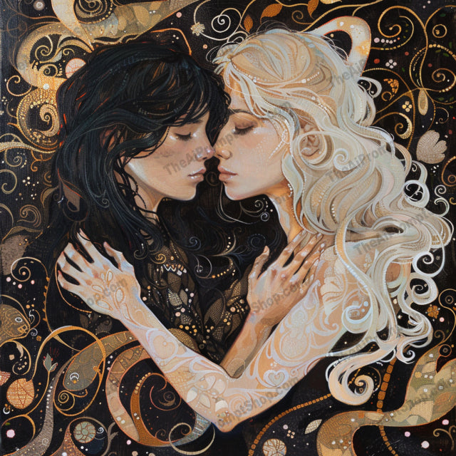 Abstract Romantic Embrace AI MidJourney Image Prompt, 9507 Portraits & People, midjourney, abstract, romantic, embrace, couples, artwork, textured, swirl patterns, vivid colors, emotional, intimate, connection, art, decor, romance, modern art, love, beauty, creative, artistic, canvas, Midjourney, Ai, Ai Image Prompt, Image Prompt, Prompt