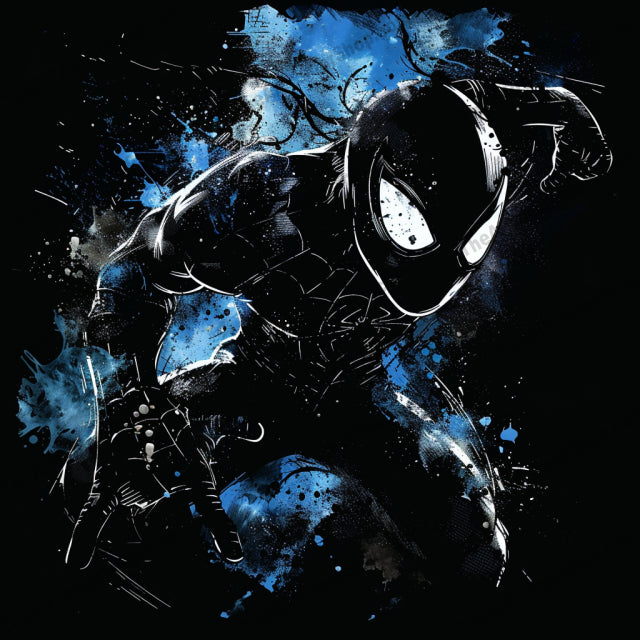 Heroic Abstract Portrait AI MidJourney Image Prompt, 9635 T Shirt Designs, midjourney, superhero, comic book, abstract art, dynamic, bold colors, pop culture, intense, vivid, energetic, portrait, modern, heroic, splashes, artistic, graphic, contemporary, powerful, stylized, colorful, famous character, Midjourney, Ai, Ai Image Prompt, Image Prompt, Prompt