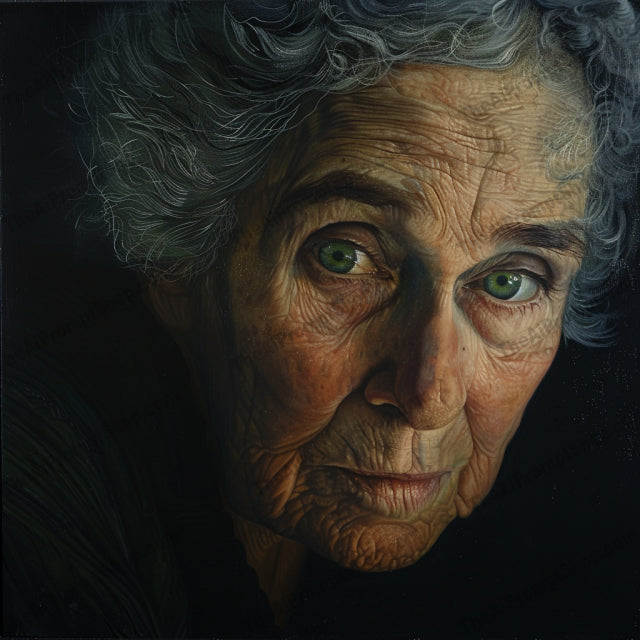 Expressive Portraits AI MidJourney Image Prompt, 9548 Portraits & People, midjourney, art, portrait, expressive, emotional, brushstrokes, texture, abstract, painting, fine art, gallery, modern art, contemporary, unique, creative, masterpiece, intense, mood, oil painting, realistic, artistic, Midjourney, Ai, Ai Image Prompt, Image Prompt, Prompt