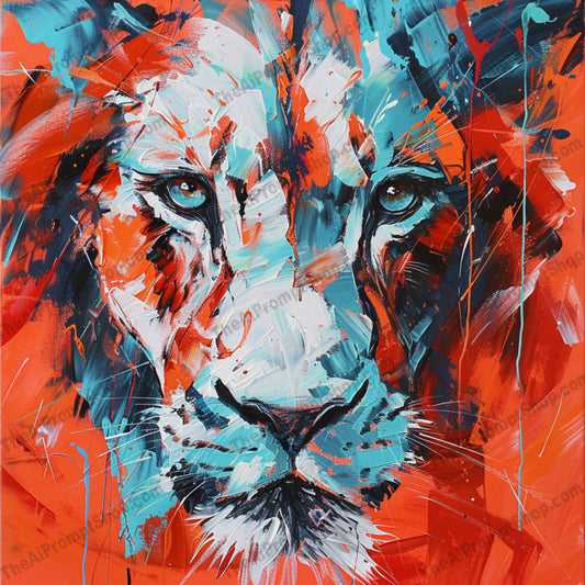 Vibrant Abstract Wildlife and Warrior AI MidJourney Image Prompt, 8982 Animals, midjourney, abstract, wildlife, warrior, lion, owl, phoenix, helmet, vibrant, expressive, dynamic, colorful, bold colors, mythical, fierce, wisdom, strength, movement, energy, art, painting, Midjourney, Ai, Ai Image Prompt, Image Prompt, Prompt