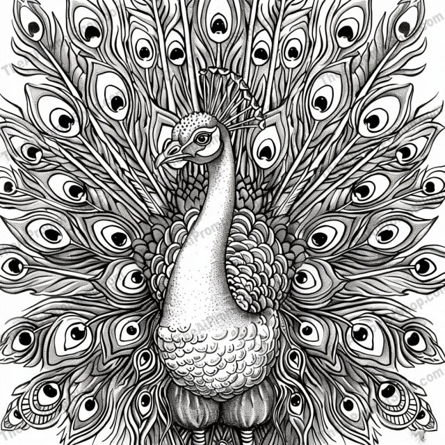 Intricate Animal Illustrations AI MidJourney Image Prompt, 9419 Coloring Pages, midjourney, intricate, animal, illustration, black and white, detailed, elaborate, art, design, patterns, textures, fox, lion, peacock, butterfly, nature, wildlife, artistic, decorative, elegant, beautiful, creative, sketch, drawing, Midjourney, Ai, Ai Image Prompt, Image Prompt, Prompt