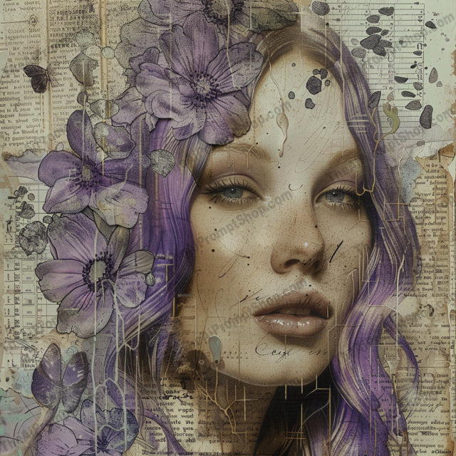 Mixed Media Portrait AI MidJourney Image Prompt, 8985 Portraits & People, midjourney, mixed media, portrait, vibrant colors, abstract shapes, layered textures, contemporary art, modern art, artistic, creative, collage, unique, stylish, eye-catching, decorative, fine art, wall art, colorful, art collection, trendy, visual arts, Midjourney, Ai, Ai Image Prompt, Image Prompt, Prompt