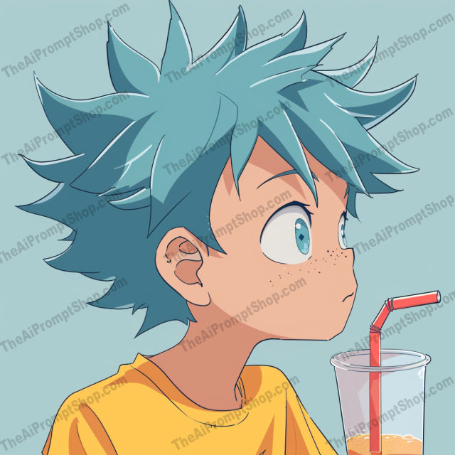 Colorful Anime Style Drink Portraits AI MidJourney Image Prompt, 8452Ai, Ai Image Prompt, Anime, art, artistic, bold colors, captivating, characters, colorful, creative, detailed shading, drinks, dynamic, expressive, illustration, Image Prompt, lively, midjourney, modern, pop culture, portrait, Prompt, unique design, vibrant, youthful