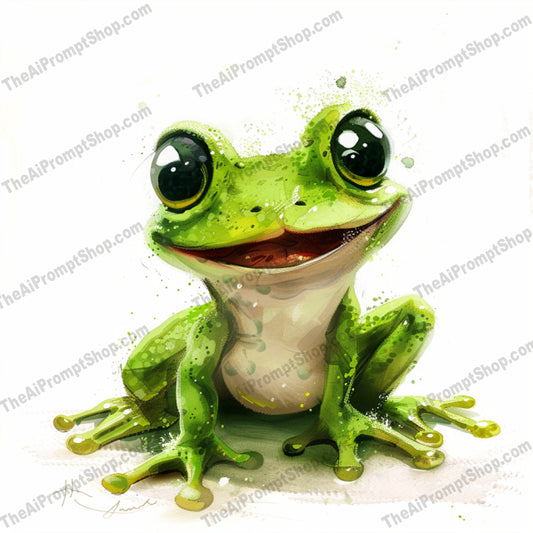 Cute Animals Art AI MidJourney Image Prompt, 9288 Animals, midjourney, cute, animals, frog, turtle, fox, cat, whimsical, art, vibrant, playful, charming, illustration, adorable, cartoonish, character, personality, colorful, digital art, friendly, joyful, Midjourney, Ai, Ai Image Prompt, Image Prompt, Prompt