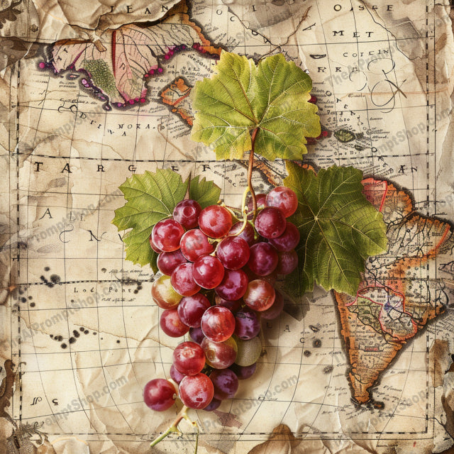 Vintage Fruit Illustration AI MidJourney Image Prompt, 8238antique, apples, artwork, blueberries, botanical, cherries, classic art, colorful, detailed, elegant, grapes, nostalgic decor, old-fashioned, timeless, vintage fruit illustration, watercolormidjourney