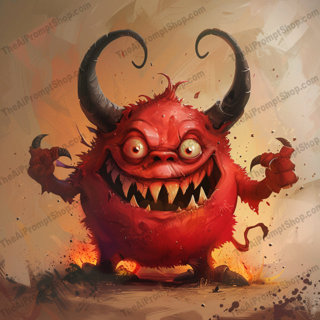 AI MidJourney Image Prompt, Mythical Creature, 4844Bright colors, Cartoonish style, chat gpt, chat gpt prompts, chatgpt, chatgpt prompts, Cheerful monsters, Digital creature concept, Dynamic poses, Fantasy creature design, midjourney, Mythic whimsy, Scary