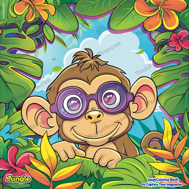 Fantasy Coloring Image AI MidJourney Image Prompt, 9576 Coloring Pages, midjourney, fantasy, coloring, whimsical, jungle, ocean, rocket, space, dragon, mythical, imagination, vibrant, creativity, illustration, cute, adventure, art, animals, cartoon, childrens book, fun, Midjourney, Ai, Ai Image Prompt, Image Prompt, Prompt