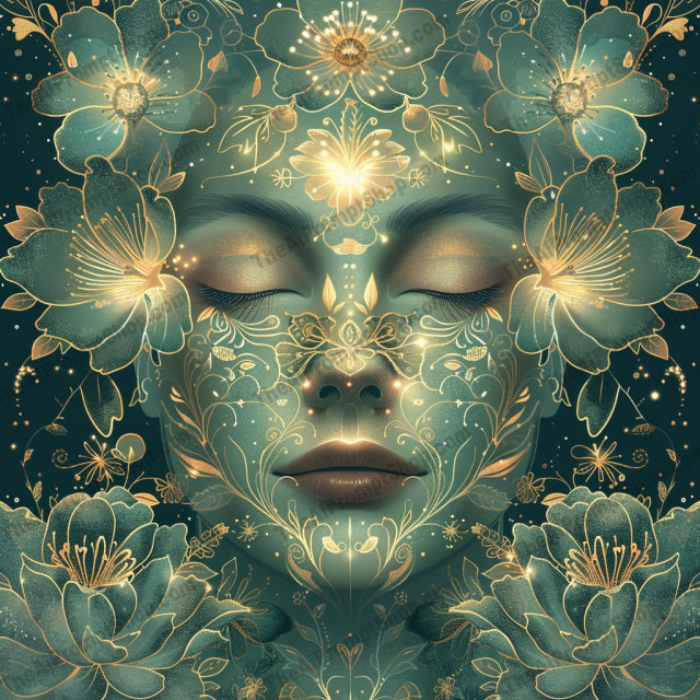 Cosmic Divine Art AI MidJourney Image Prompt, 8036AI image prompts, artistic exploration, celestial beauty, celestial designs, cosmic art, cosmic beings, cosmic journey, creative inspiration, creative prompts, detailed designs, divine aesthetics, divine beings, ethereal visuals, fantasy art inspiration, floral patterns, metaphysical art, midjourney, mystical art, mystical themes, otherworldly art, spiritual illustrations, spiritual symbolism, transcendent art, visionary art
