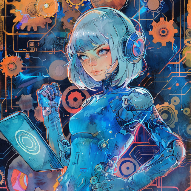 Fantasy and Futuristic Art AI MidJourney Image Prompt, 9445 Storybook Illustrations, midjourney, fantasy, futuristic, art, mystical, magical, mermaid, fairy, pumpkin, cyberpunk, steampunk, illustration, digital art, character, butterflies, seascape, forest, technology, machine, robot, halloween, Midjourney, Ai, Ai Image Prompt, Image Prompt, Prompt