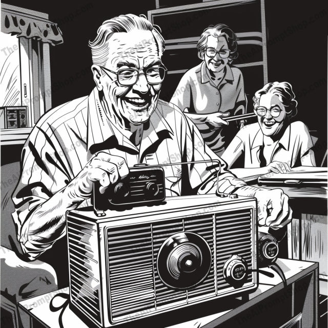 Dynamic Black & White Illustrations AI MidJourney Image Prompt, 9536 Storybook Illustrations, midjourney, black and white, illustration, dynamic, dramatic, nostalgia, action, learning, creative, artistic, monochrome, contrast, retro, vintage, study, child, painting, radio, running, sport, books, reading, Midjourney, Ai, Ai Image Prompt, Image Prompt, Prompt