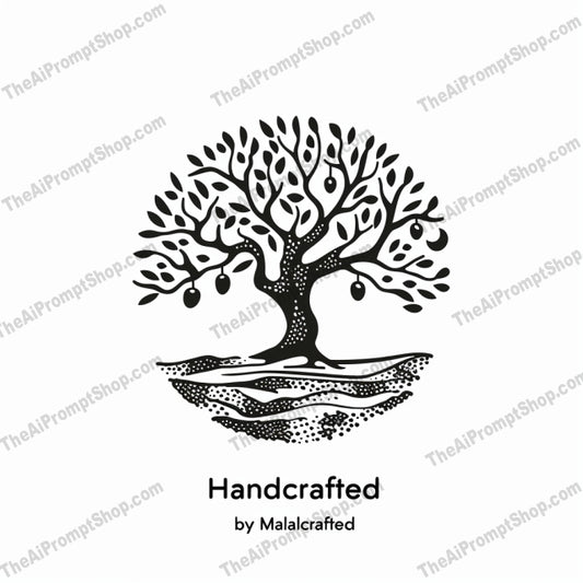 Handcrafted Artisan Logos AI MidJourney Image Prompt, 8640Ai, Ai Image Prompt, Art, Artisan, Branding, Business, Craft, Creative, Design, Elegant, Emblem, Handcrafted, Icon, Image Prompt, Logo, Logos, midjourney, Minimalist, Nature, Olive Branch, Prompt, Sculptor, Sophisticated, Studios, Tree, Unique
